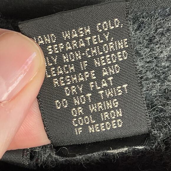 LL Bean Outdoor Cropped Shetland Wool Pullover Sweater Size Large O MW 33 71341 - Picture 8 of 11